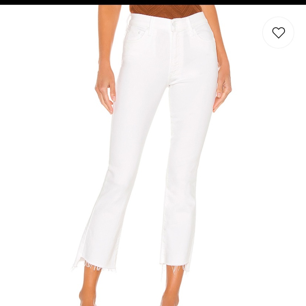 Insider Crop Step Fray Mother Jeans